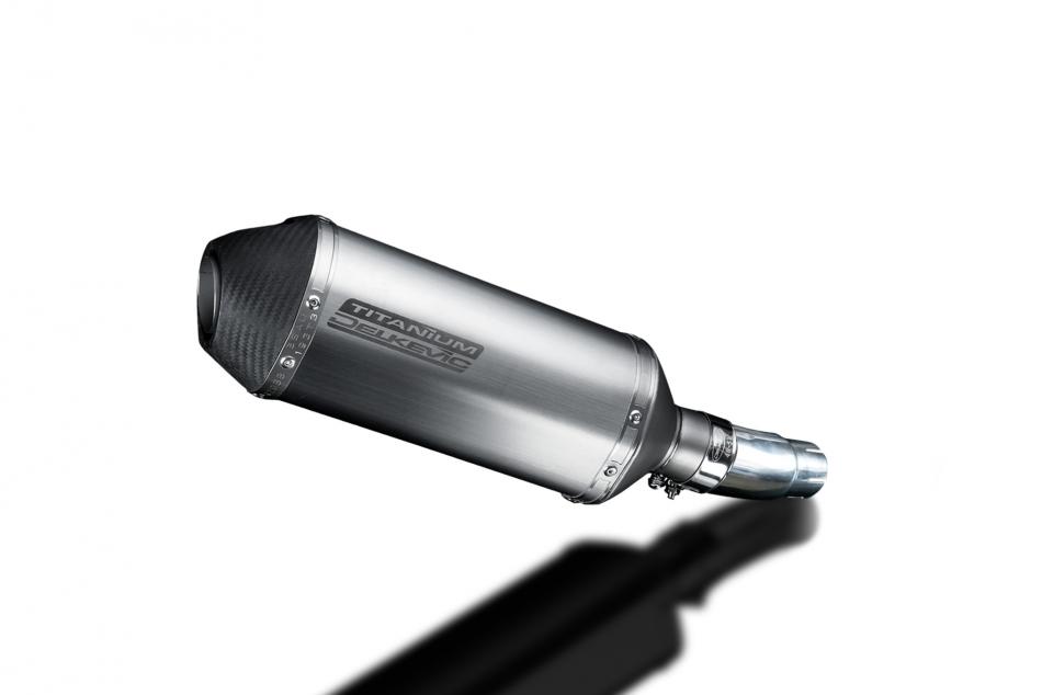 KAWASAKI NINJA 250R 2008-2013 Echappement Silencieux 260mm X-Ovale Titane