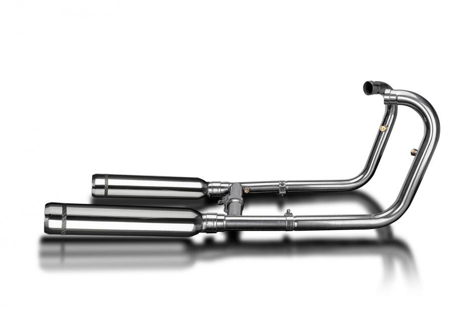 Kawasaki W800 2019-2024 Echappement Silencieux 410mm Nez De Taureau Inox