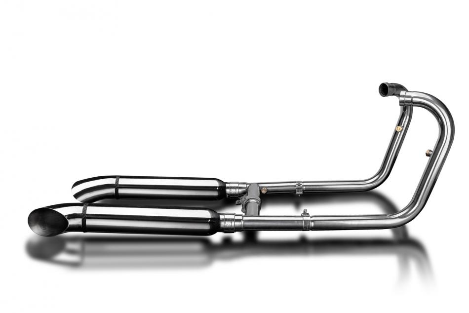 Kawasaki W800 2019-2024 Echappement Complet Silencieux 410mm Saverer Inox