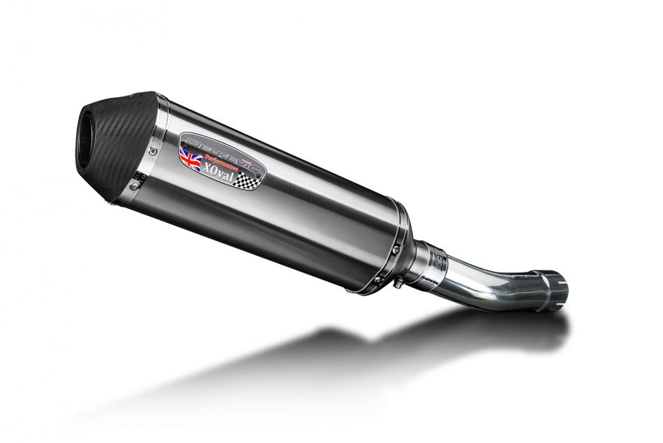 SUZUKI GSF1250 BANDIT 2007-2016 Echappement Silencieux 343mm X-Ovale Inox