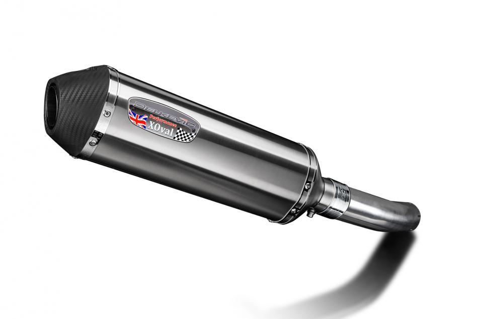 Suzuki GSX-S750 GSR750 2011-2019 Echappement KIT-Silencieux 343mm X-Ovale Inox