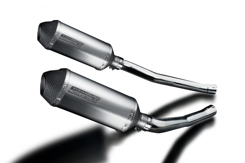 KAWASAKI ZZR1400 NINJA 2006-2007 Echappement Silencieux 260mm X-Ovale Titane