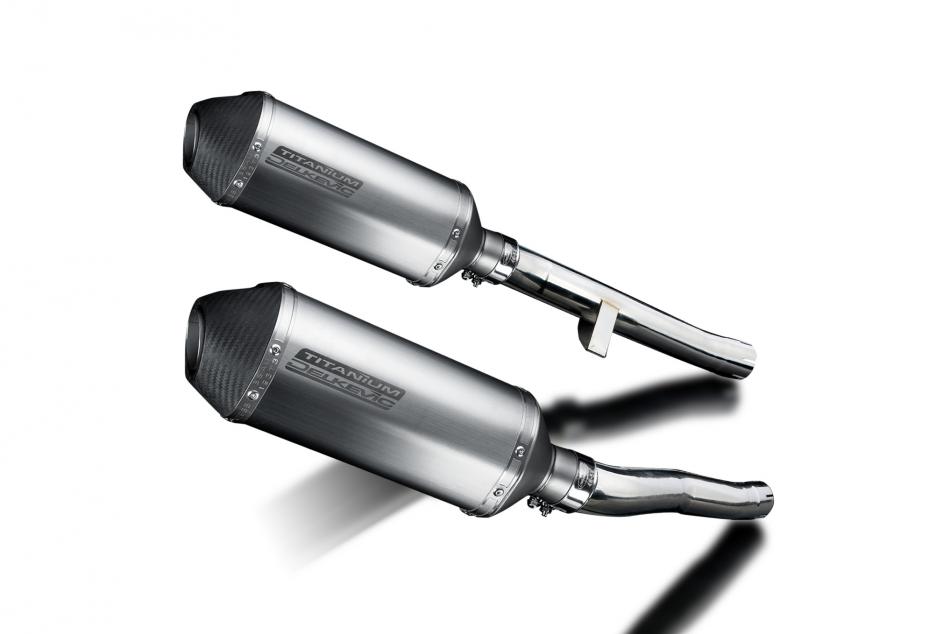 SUZUKI GSX1400 2001-2004 Echappement Silencieux 260mm X-Ovale Titane