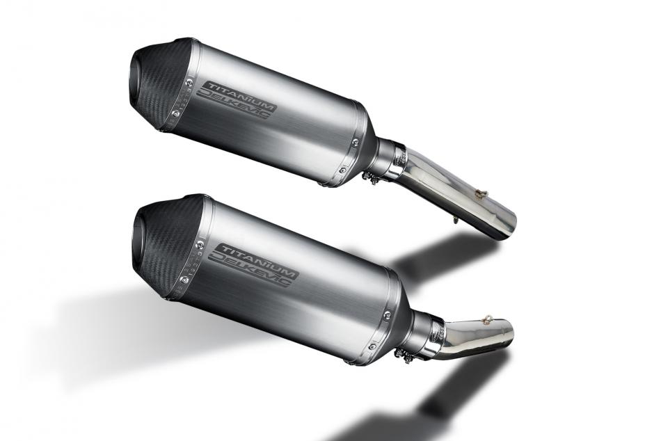 APRILIA RSV 1000 R FACTORY 2004-2010 Echappement Silencieux 260mm X-Ovale Titane