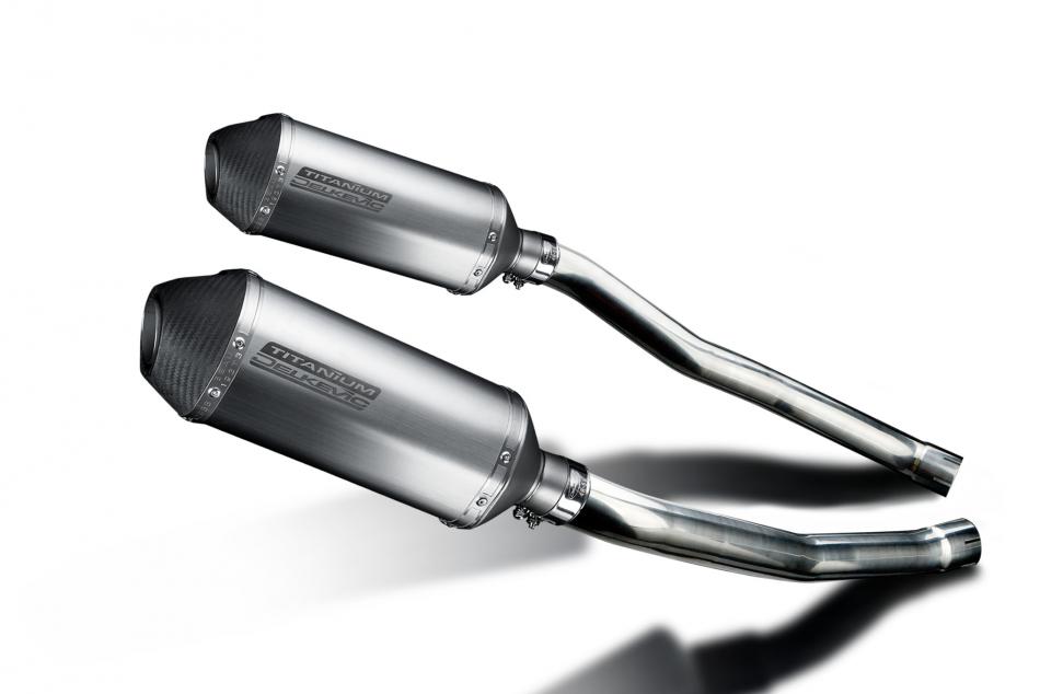 KAWASAKI ZZR1400 NINJA 2008-2011 Echappement Silencieux 260mm X-Ovale Titane