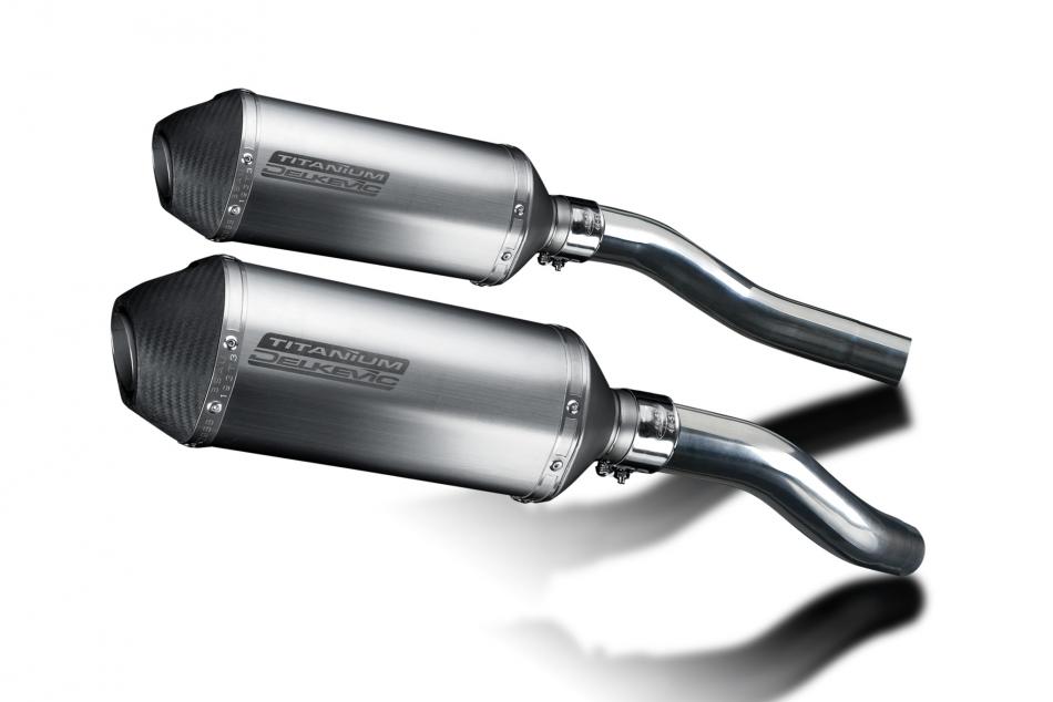 Honda ST1300 ABS Pan European 02-17 Echappement Silencieux 260mm X-Ovale Titane