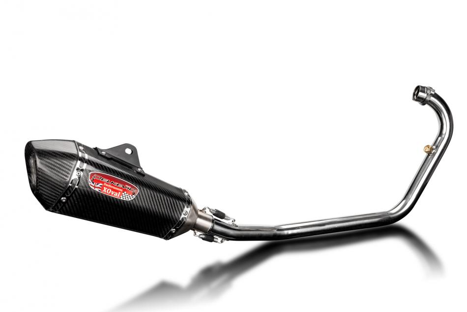 Kymco VSR125 VISAR 2014-2024 Echappement Complet Silencieux En Fibre De Carbone