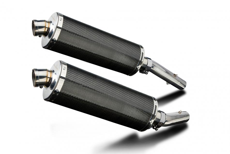 APRILIA RSV1000 R FACTORY 2004-2010 Echappement Silencieux 350mm Ovale Carbone