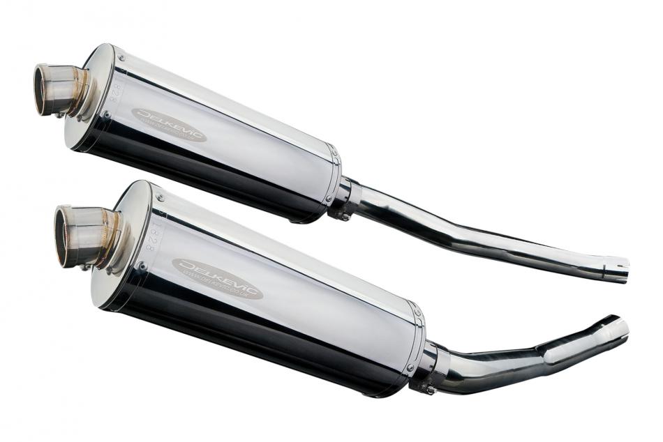 KAWASAKI ZZR1400 NINJA 2006-2007 Echappement Silencieux 350mm Ovale Inox