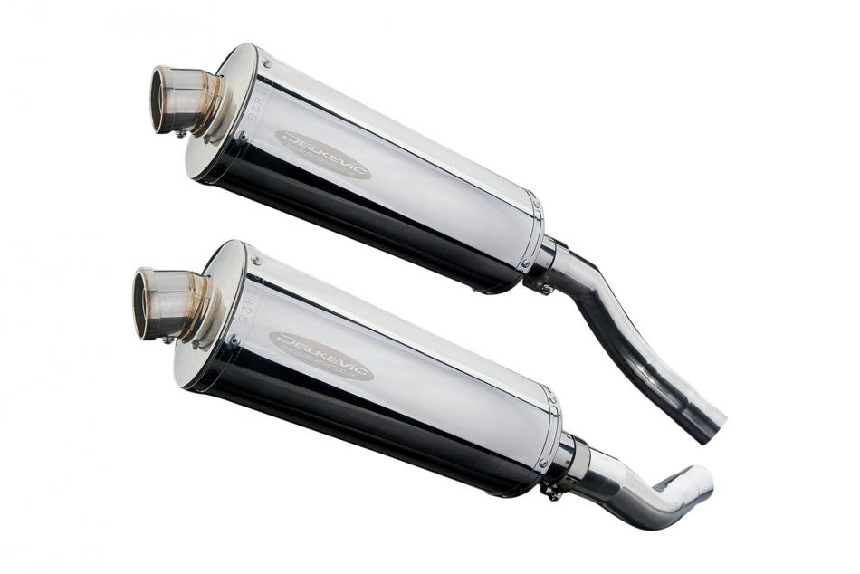 HONDA ST1300 ABS PAN EUROPEAN 2002-2017 Echappement Silencieux 350mm Ovale Inox