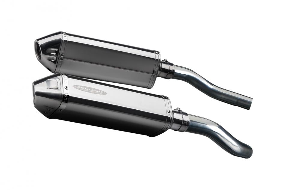 Honda ST1300 ABS Pan European 02-17 Echappement Silencieux 320mm Tri-Ovale Inox