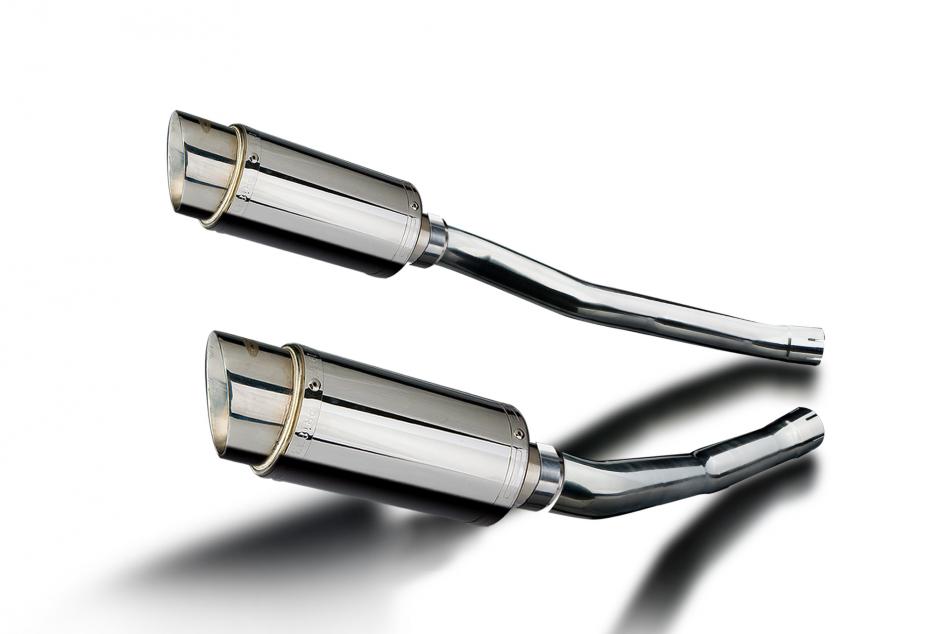 KAWASAKI ZZR1400 NINJA 2006-2007 Echappement Silencieux 200mm Rond Inox PISTE