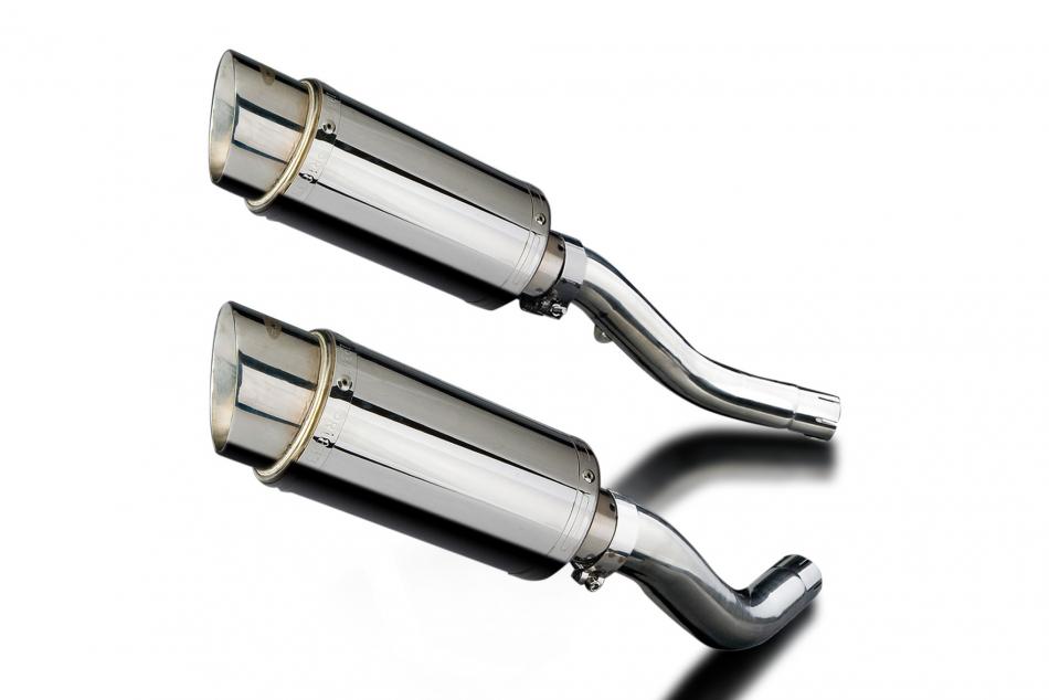 KAWASAKI Z1000 2003-2006 Echappement Silencieux 200mm Rond Inox PISTE