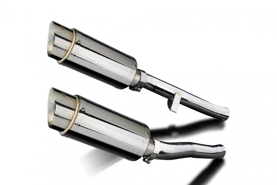 SUZUKI GSX1400 2001-2004 Echappement Silencieux 200mm Rond Inox PISTE