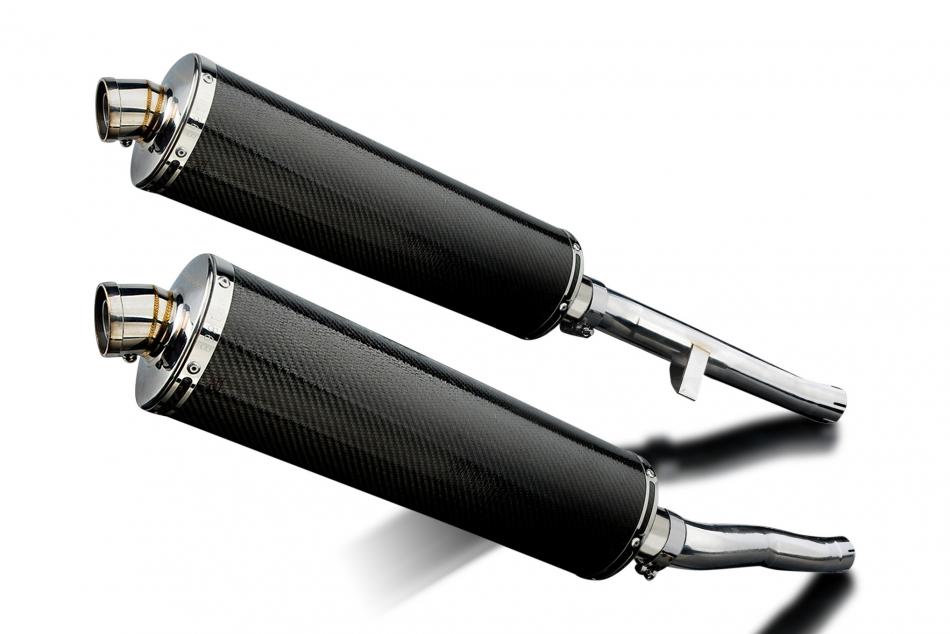 SUZUKI GSX1400 2001-2004 Echappement Silencieux 450mm Ovale Carbone