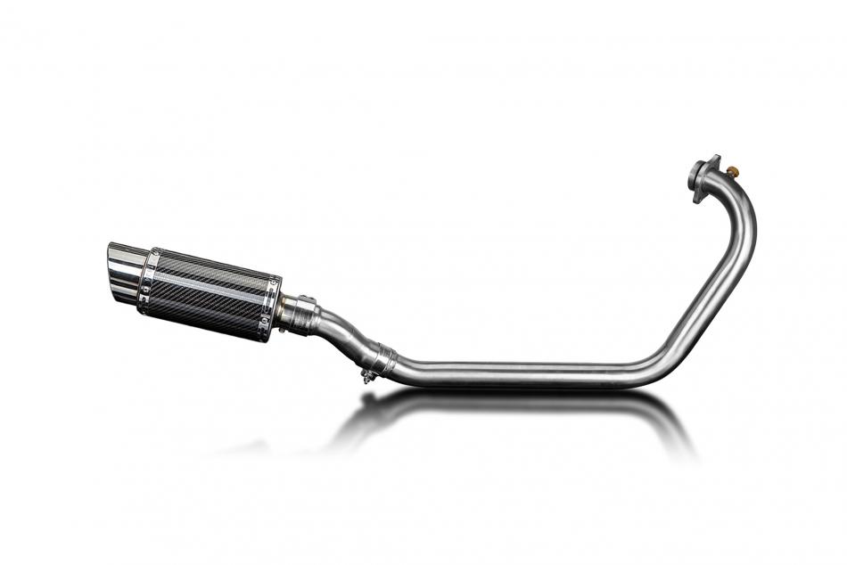 Triumph Scrambler 400X 2024-25 Echappement Complet Silencieux 200mm Rond Carbone