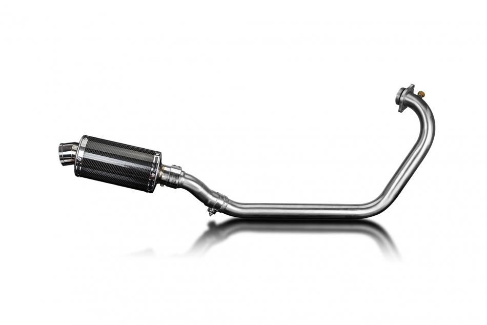 Triumph Scrambler 400X 24-25 Echappement Complet Silencieux 225mm Ovale Carbone