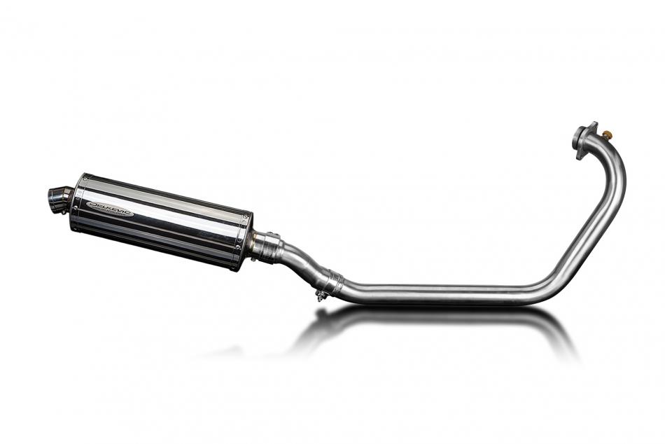 Triumph Scrambler 400X 2024-2025 Echappement Complet Silencieux 350mm Ovale Inox