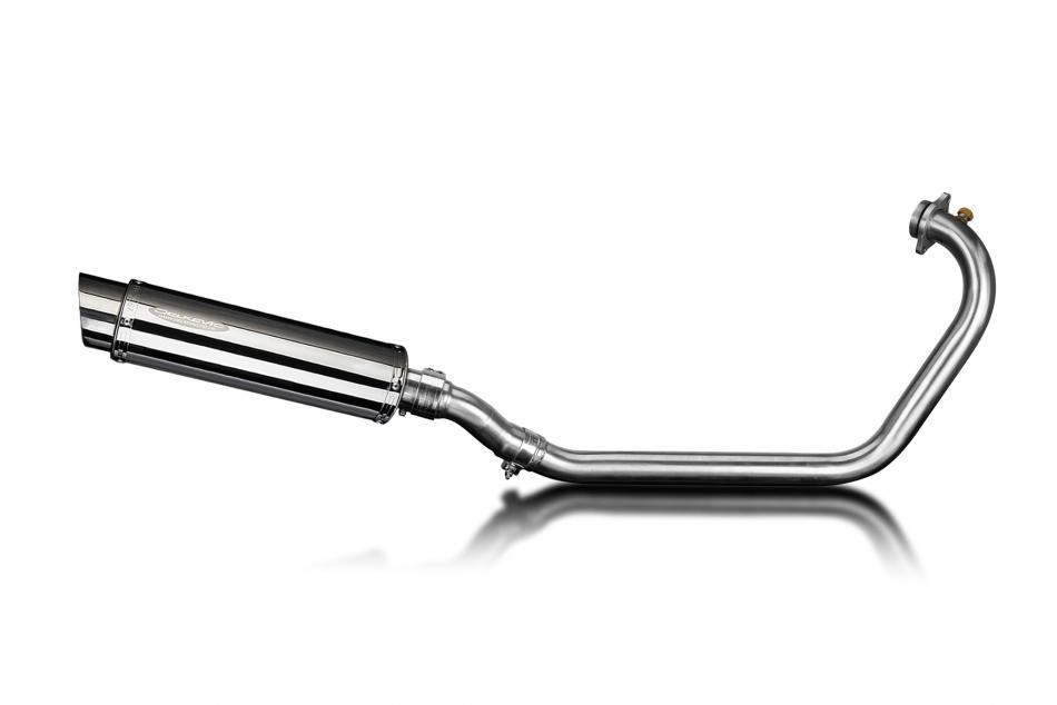 Triumph Scrambler 400X 2024-25 Echappement Complet Silencieux 350mm Rond Inox