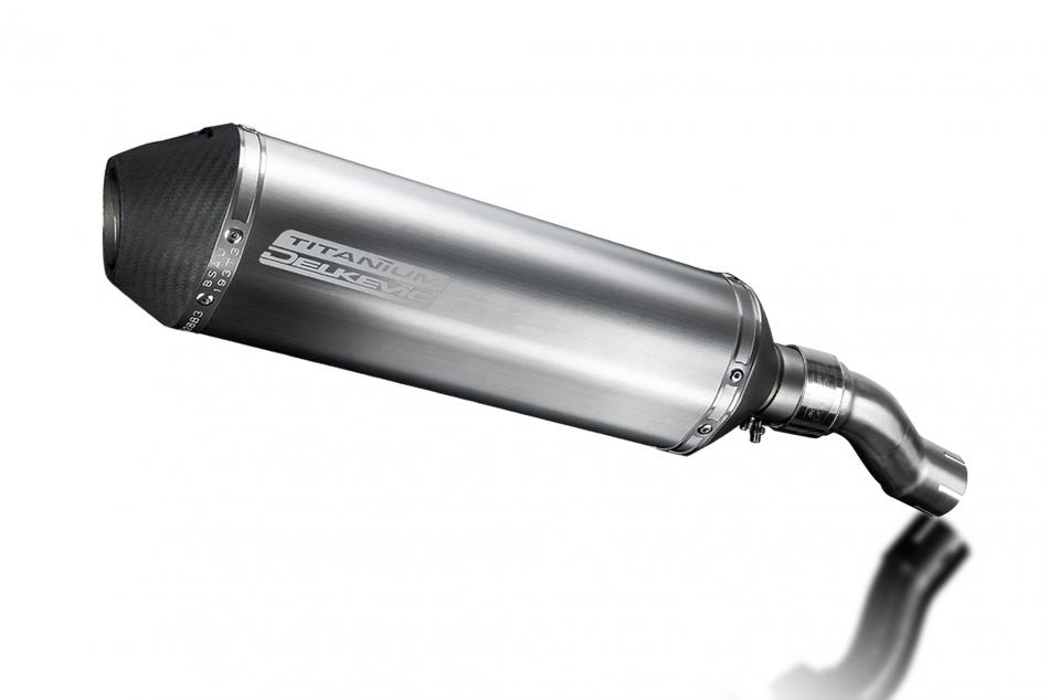 Triumph Scrambler 400X 2024-2025 Echappement KIT-Silencieux 343mm X-Ovale Titane