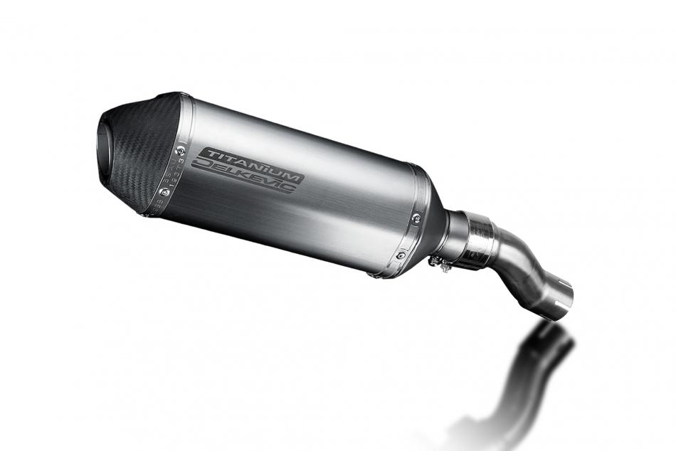 Triumph Scrambler 400X 2024-2025 Echappement KIT-Silencieux 260mm X-Ovale Titane