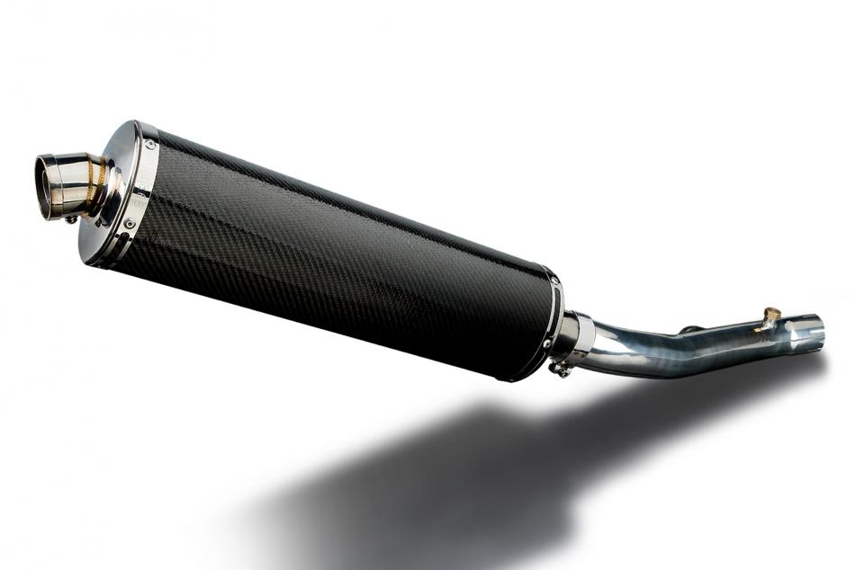Honda CBR600 FS1-FS3 Sport 01-04 Echappement KIT-Silencieux 450mm Ovale Carbone