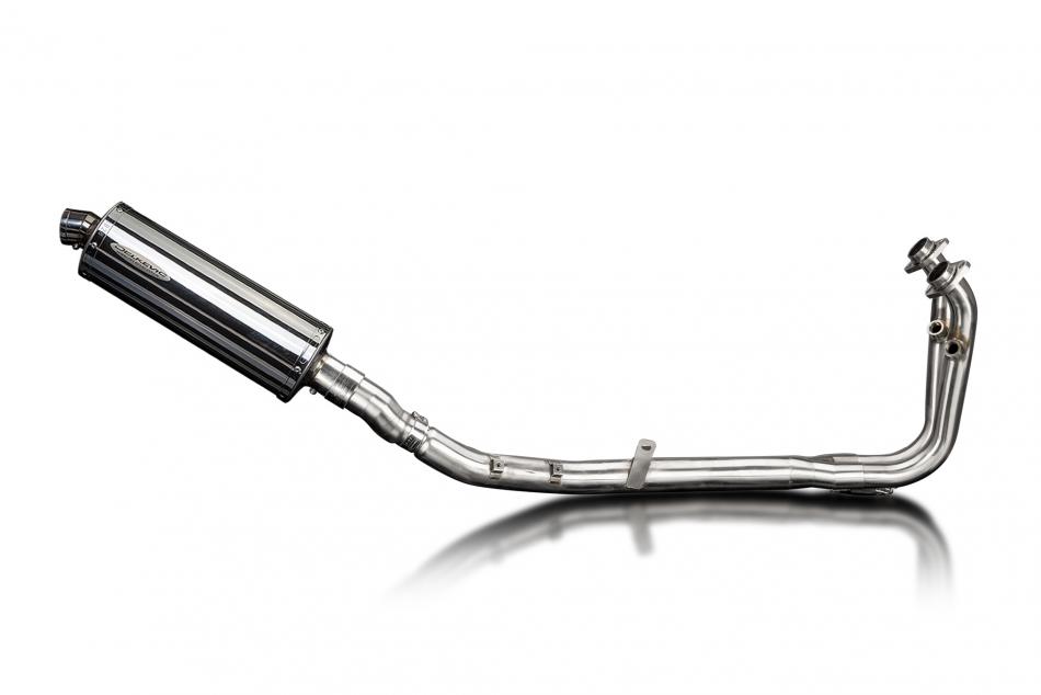 CFMOTO 450MT 2023-2025 Echappement Complet Silencieux 350mm Ovale Inox