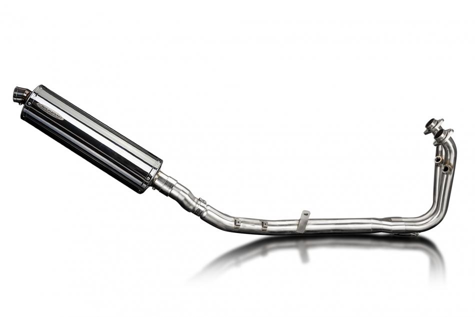 CFMOTO 450MT 2023-2025 Echappement Complet Silencieux 450mm Ovale Inox