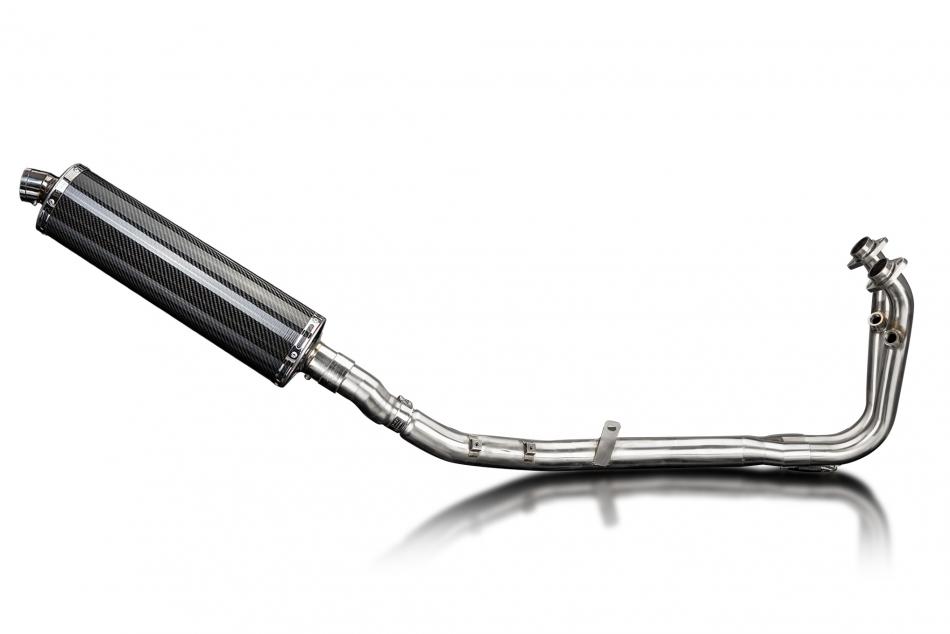 CFMOTO 450MT 2023-2025 Echappement Complet Silencieux 450mm Ovale Carbone