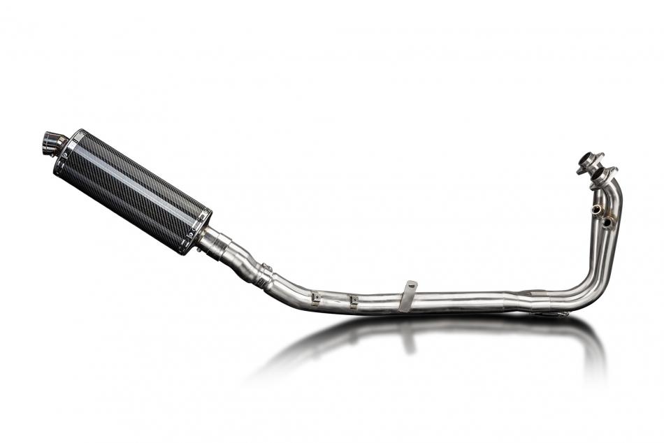 CFMOTO 450MT 2023-2025 Echappement Complet Silencieux 350mm Ovale Carbone