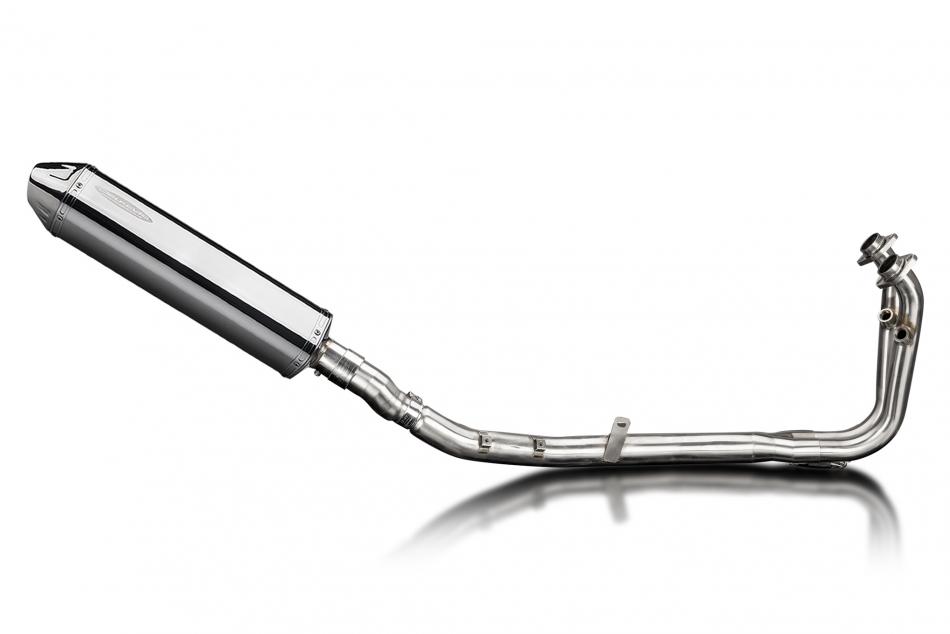 CFMOTO 450MT 2023-2025 Echappement Complet Silencieux 420mm Tri-Ovale Inox