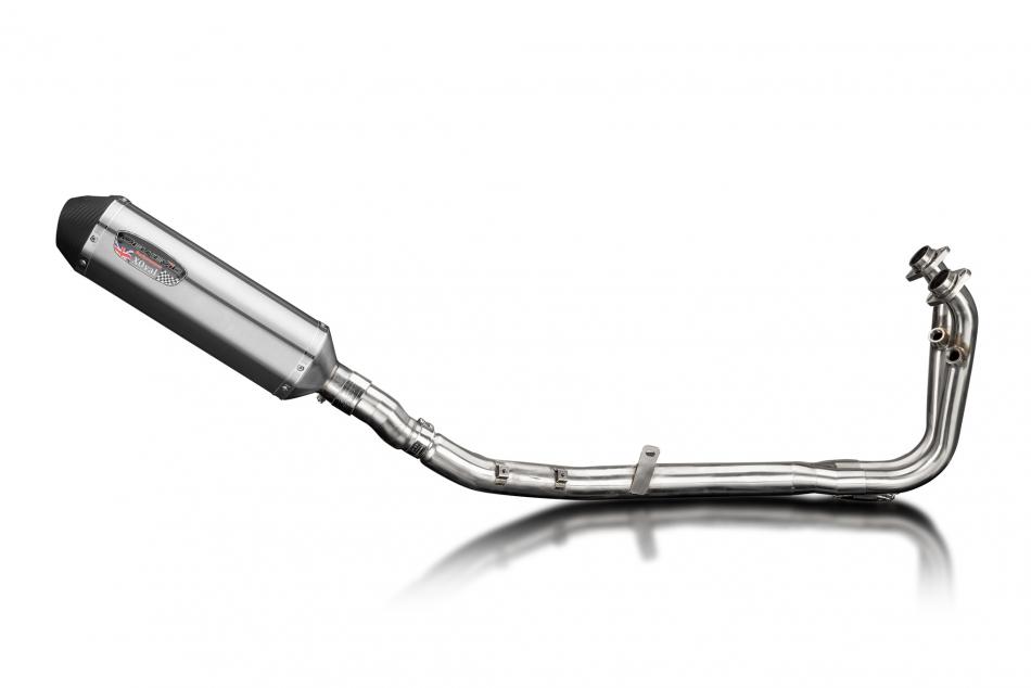 CFMOTO 450MT 2023-2025 Echappement Complet Silencieux 343mm X-Ovale Inox