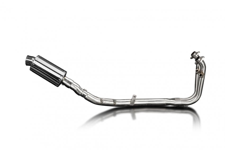 CFMOTO 450MT 2023-2025 Echappement Complet Silencieux 225mm Ovale Inox