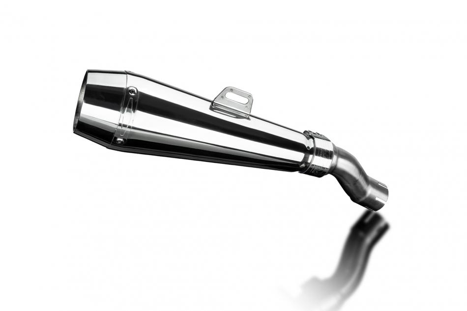 Triumph Scrambler 400X 24-25 Silencieux dechappement Delkevic Reverse Cone Inox