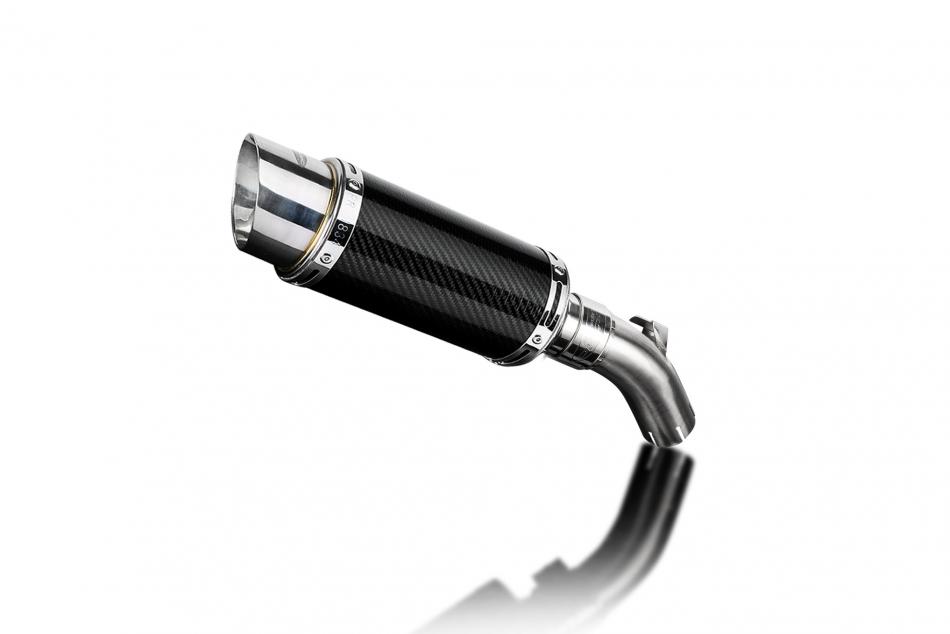 Suzuki GSX-S1000 GX 2024-2026 Echappement KIT-Silencieux 200mm Rond Carbone