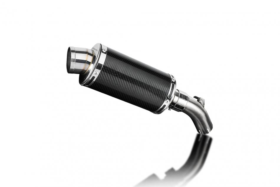 Suzuki GSX-S1000 GX 2024-2026 Echappement KIT-Silencieux 225mm Ovale Carbone