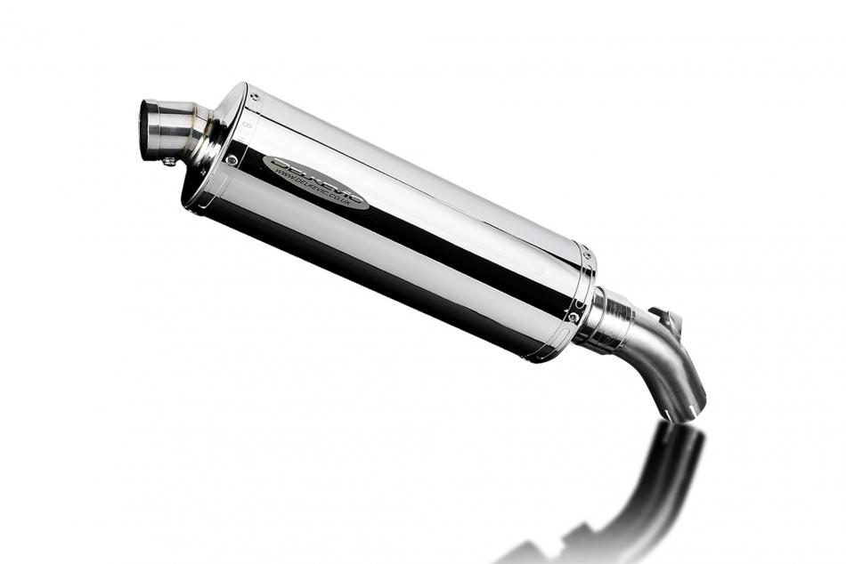 Suzuki GSX-S1000 GX 2024-2026 Echappement KIT-Silencieux 350mm Ovale Inox