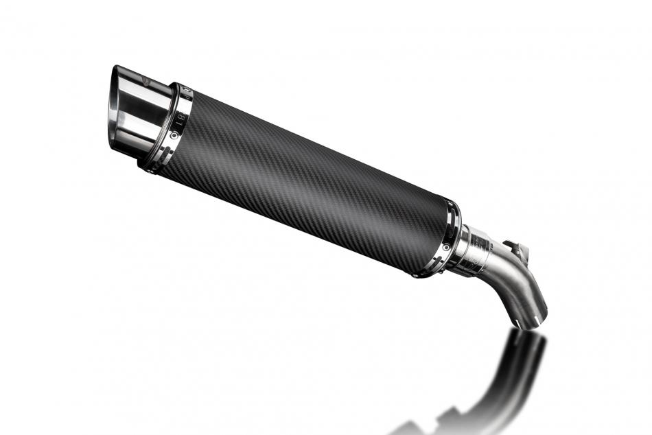 Suzuki GSX-S1000 GX 2024-2026 Echappement KIT-Silencieux 350mm Rond Carbone