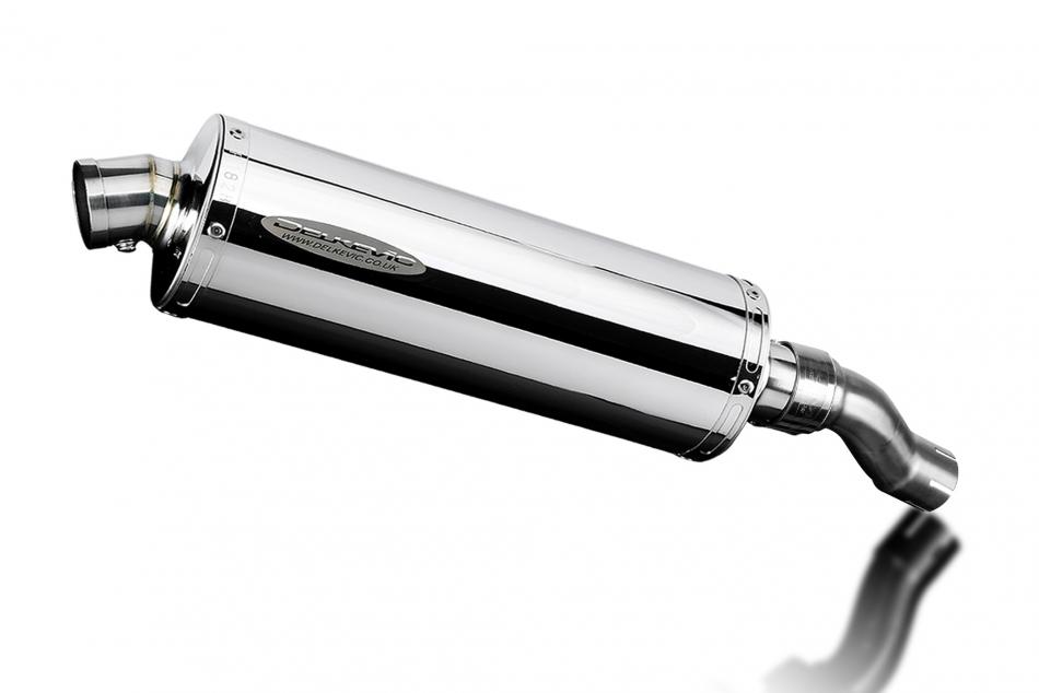 Triumph Speed 400 2024-2026 Echappement KIT-Silencieux 350mm Ovale Inox