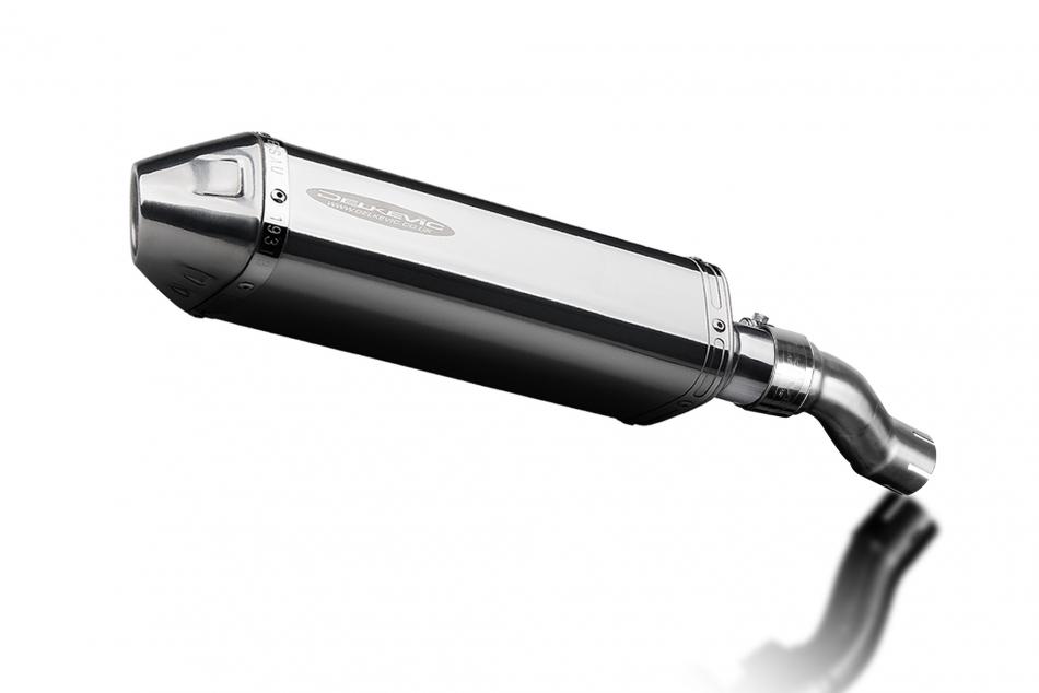 Triumph Speed 400 2024-2026 Echappement KIT-Silencieux 320mm Tri-Ovale Inox