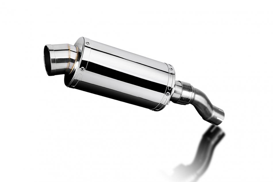 Triumph Speed 400 2024-2026 Echappement KIT-Silencieux 225mm Ovale Inox