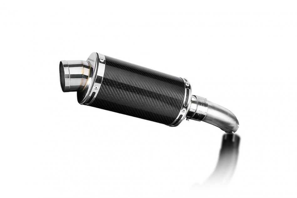 Triumph Tiger Sport 800 2024-2026 Echappement KIT-Silencieux 225mm Ovale Carbone