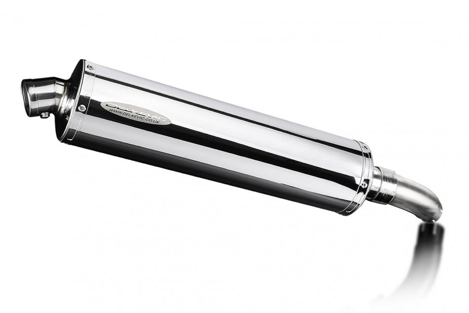 Triumph Tiger Sport 800 2024-2026 Echappement KIT-Silencieux 450mm Ovale Inox