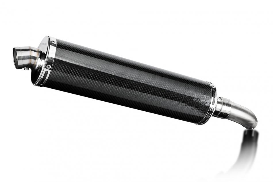 Triumph Tiger Sport 800 2024-2026 Echappement KIT-Silencieux 450mm Ovale Carbone