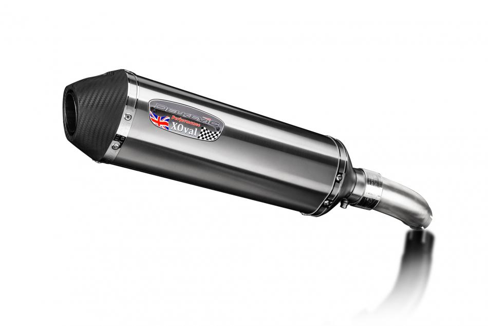 Triumph Tiger Sport 800 2024-2026 Echappement KIT-Silencieux 343mm X-Ovale Inox