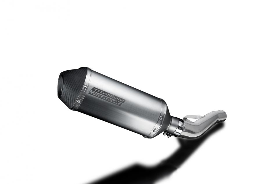 SUZUKI GSX1400 2005-2009 Echappement Silencieux 260mm X-Ovale Titane