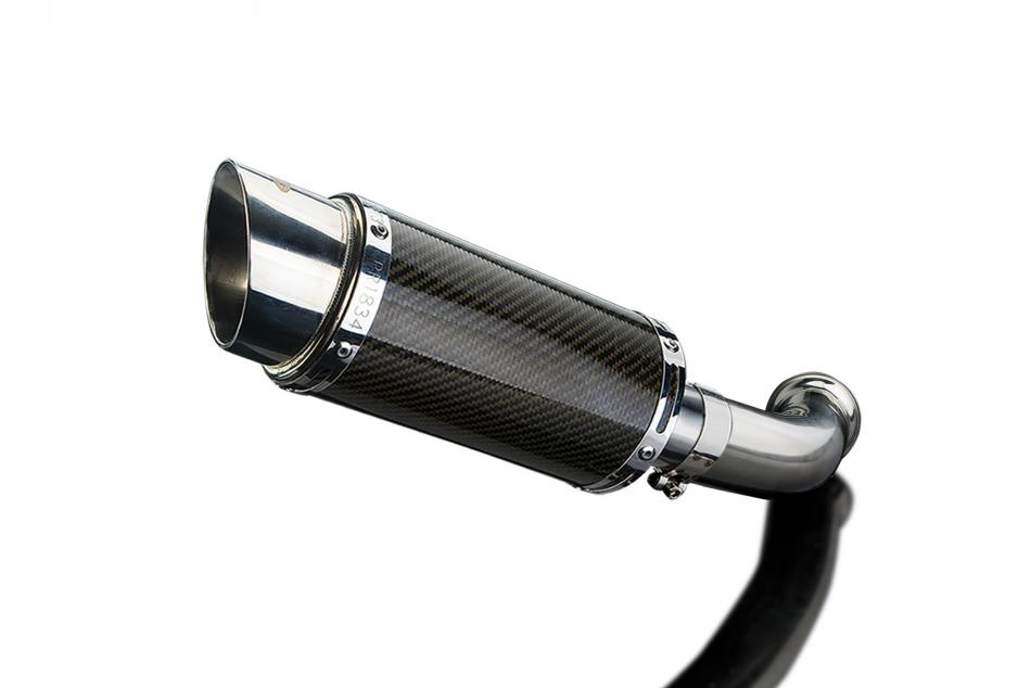 HONDA VFR750 1994-1997 Echappement Silencieux 200mm Rond Carbone PISTE