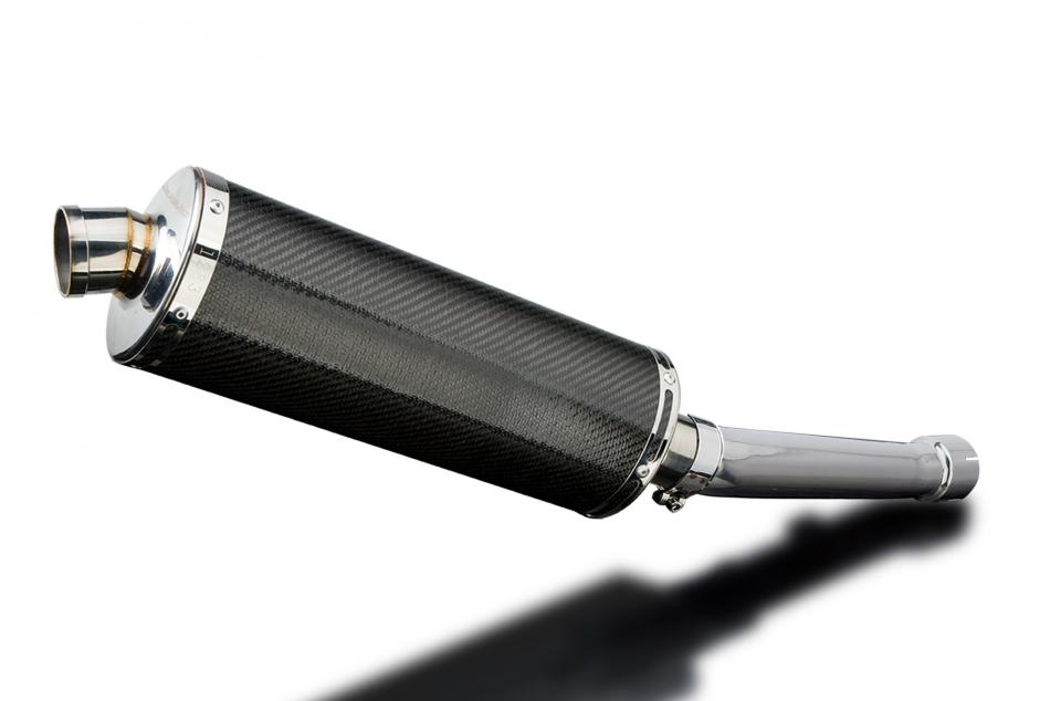 YAMAHA FZS1000 FAZER 2000-2005 Echappement Silencieux 350mm Ovale Carbone
