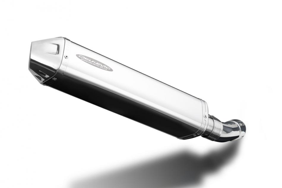 Suzuki SV400 SV650 2003-2015 Echappement KIT-Silencieux 420mm Tri-Ovale Inox