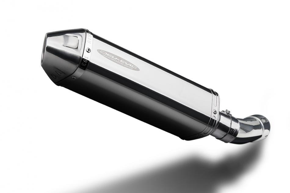 SUZUKI SV400 SV650 2003-2015 Echappement Silencieux 320mm Tri-Ovale Inox